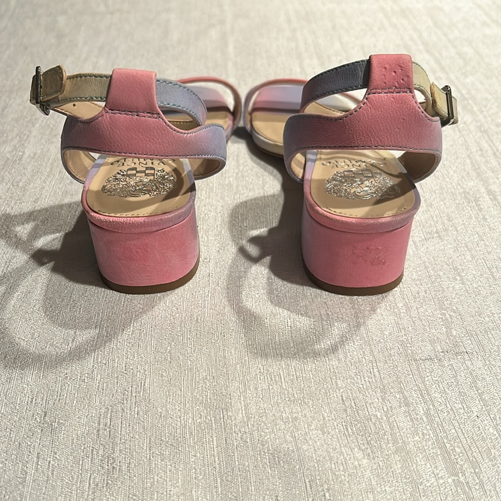 Vince Camuto Ombre Open Toe Sandal Heels - Picture 4 of 7